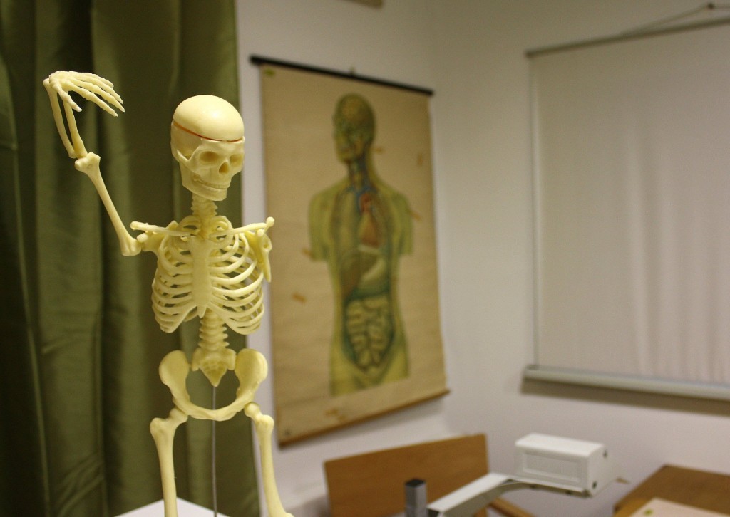 The Classroom of Doomescape room in Slovenia