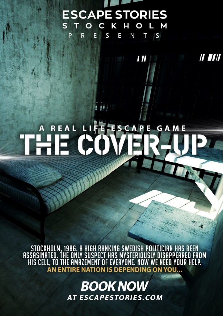 The Cover-Upescape room in Sweden