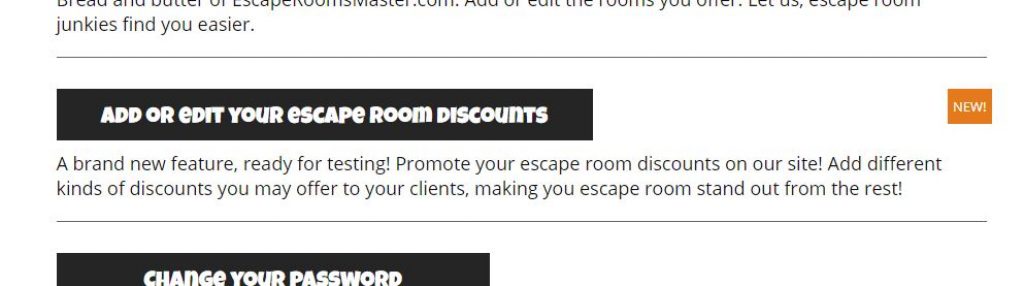 Escape Room Discount Code Escape room discounts - latest addition to escaperoomsmaster.com ...