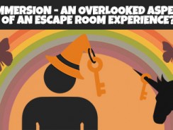 Immersion – the underappreciated element of escape rooms?